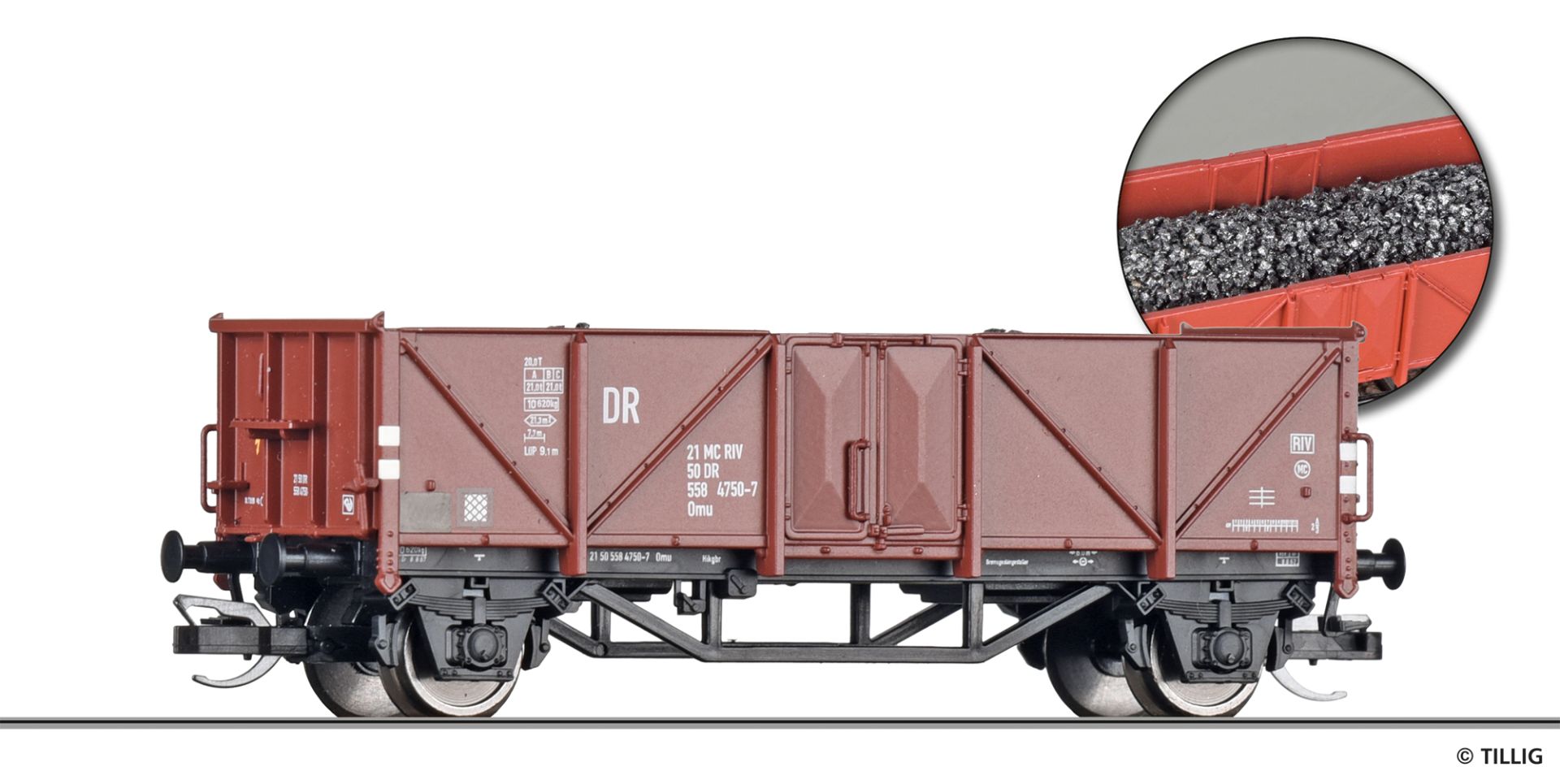 Offener Güterwagen, DR