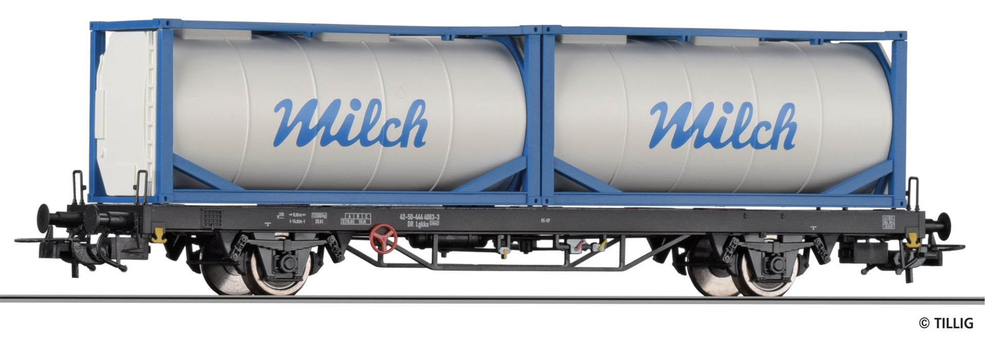 Containertragwagen der DR