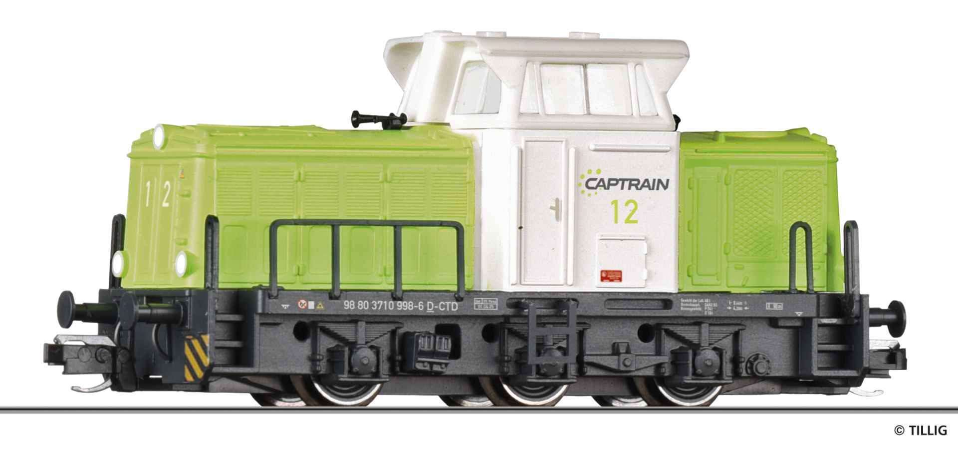 Diesel locomotive Captrain
