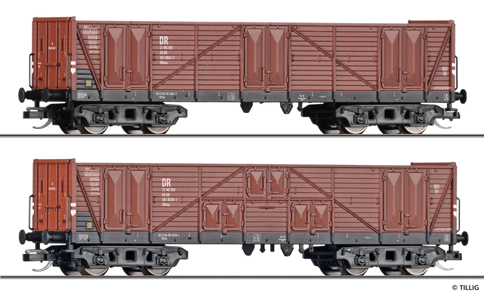 Freight car set DR