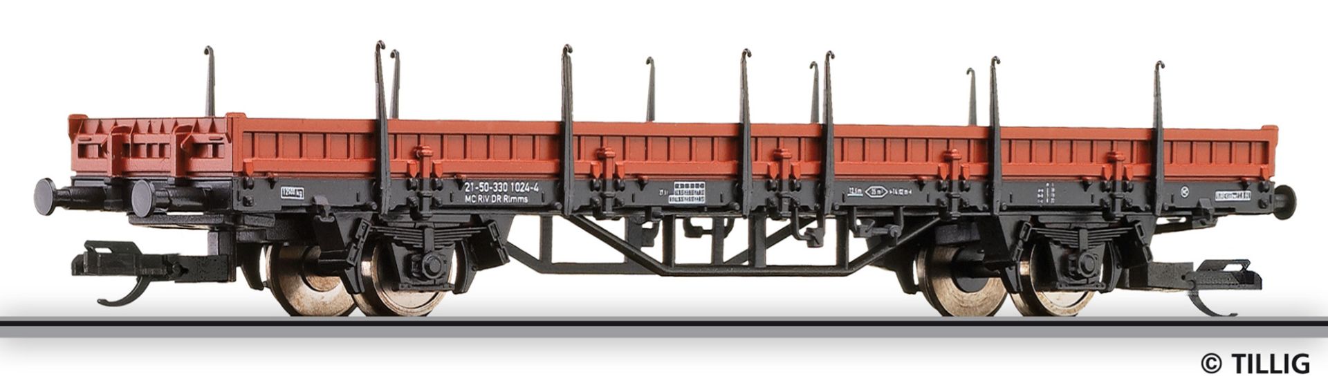 Niederbordwagen der DR