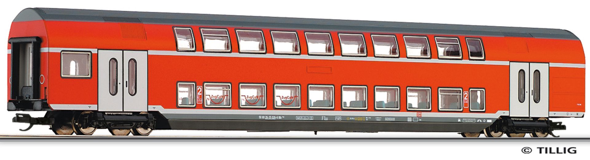 Doppelstockwagen "Zug Cafe" der DB AG