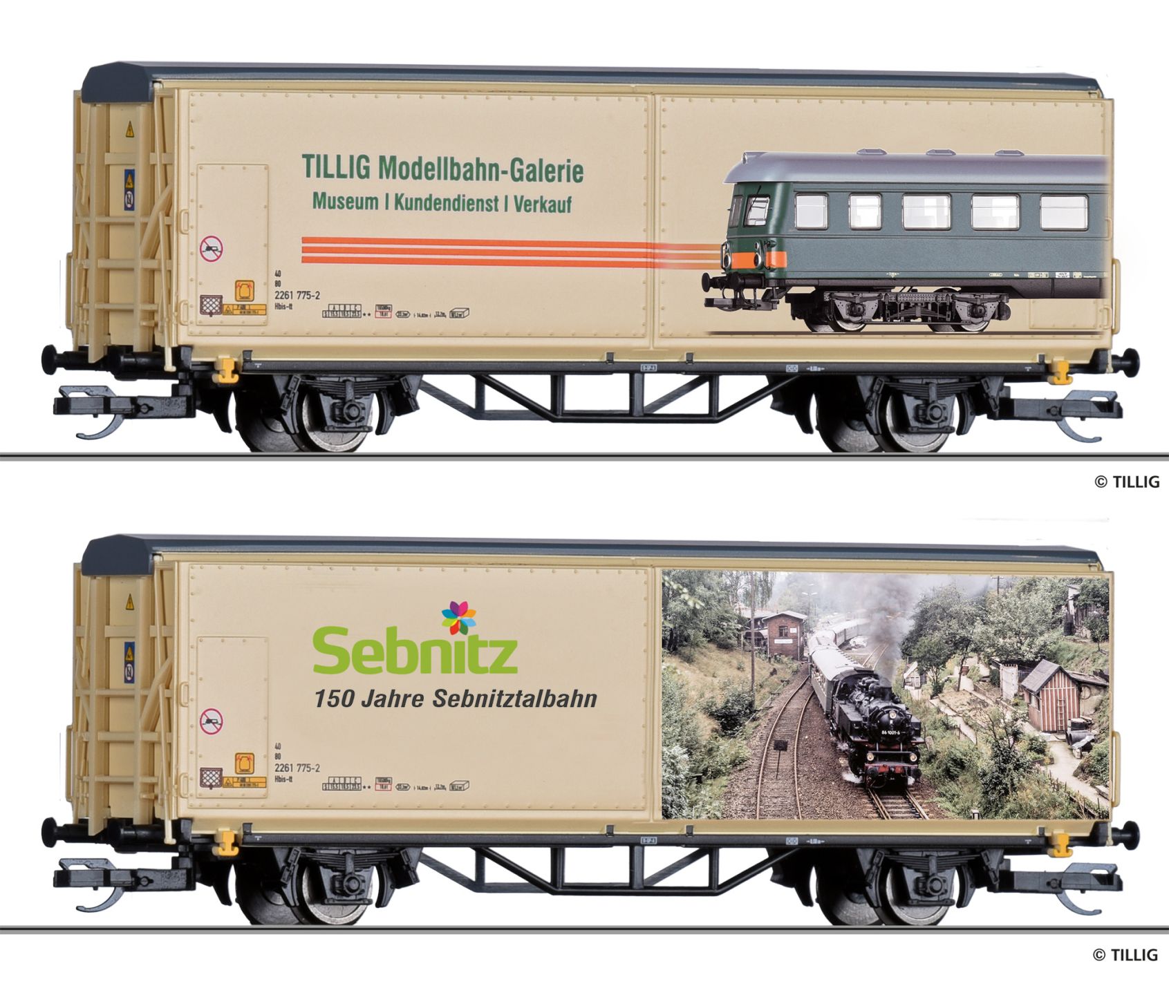 Souvenirwagen „TILLIG/Sebnitz 2027“