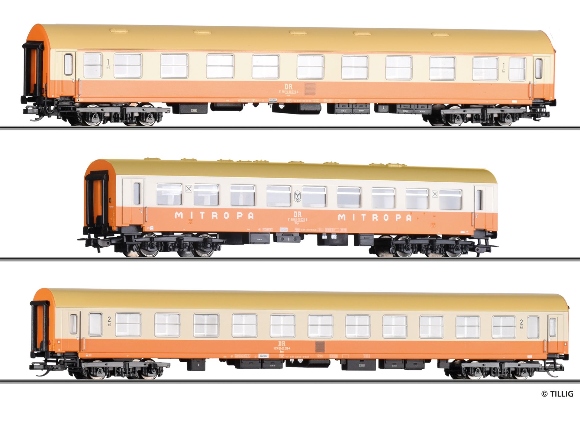 Reisezugwagenset „Städteexpress“ DR