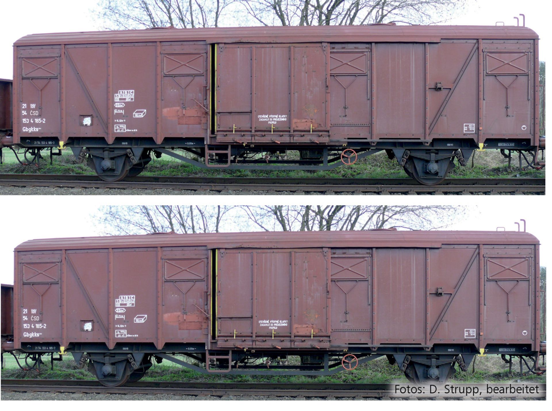 Freight car set of the ČSD