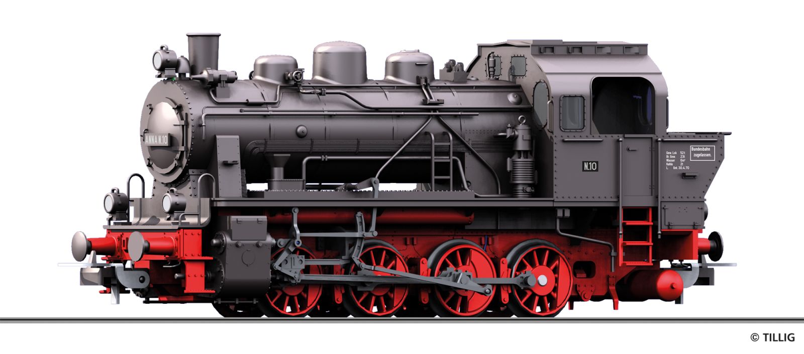 Steam locomotive Werklok Grube “Anna” Alsdorf