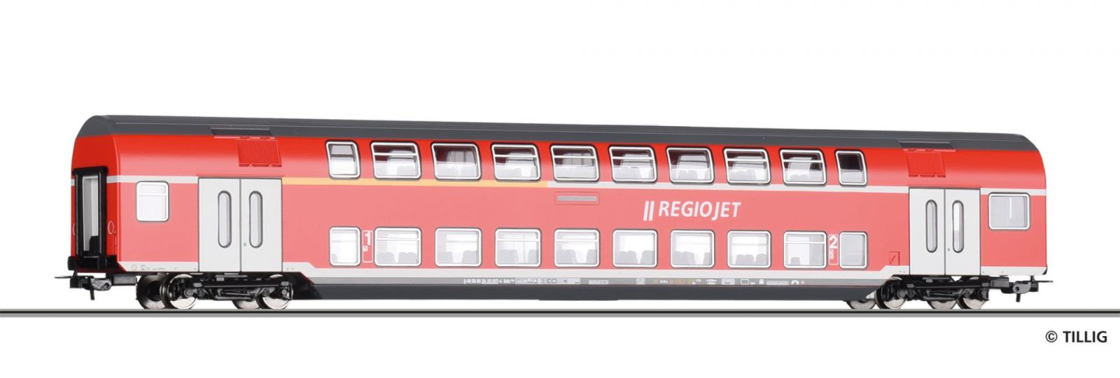 Double-deck coach RegioJet