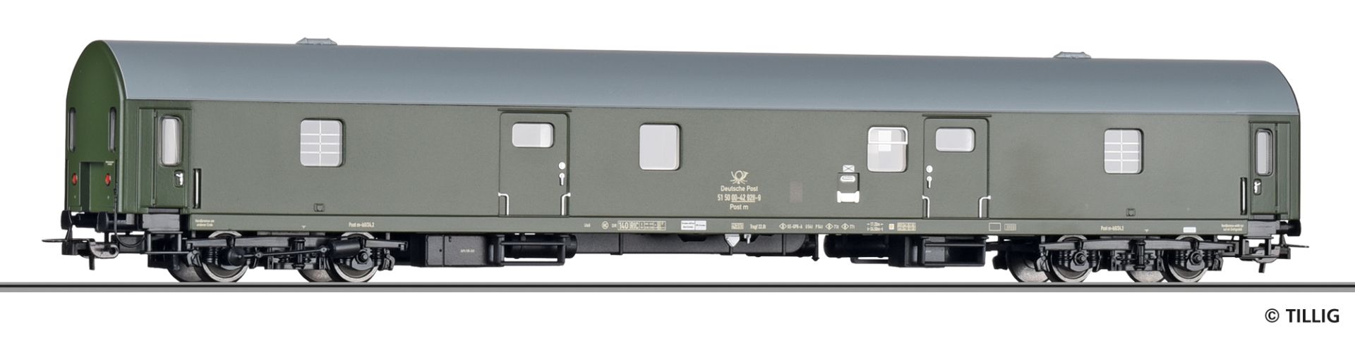 Mail waggon Deutschen Post