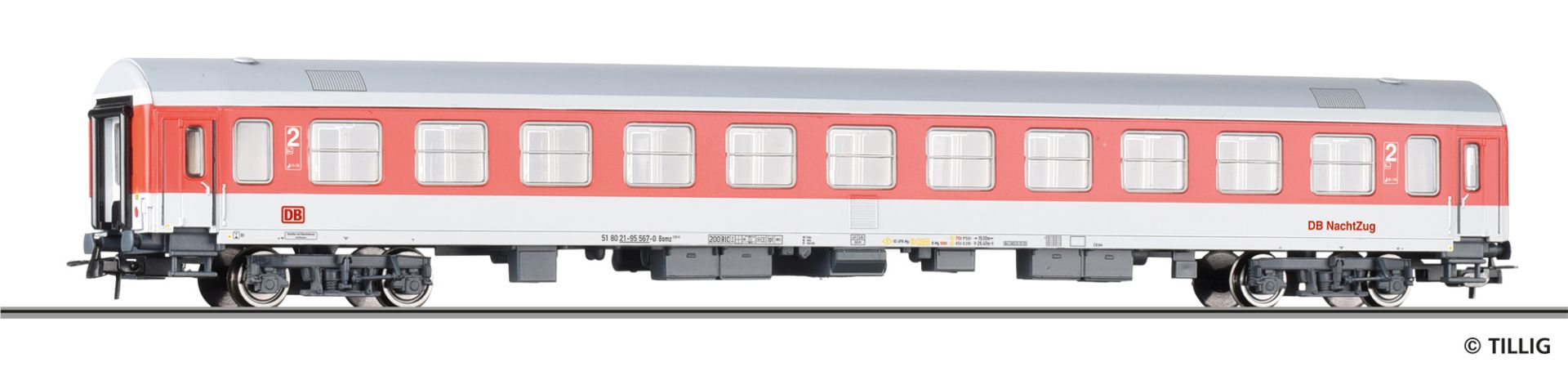 Reisezugwagen 2. Klasse DB NachtZug