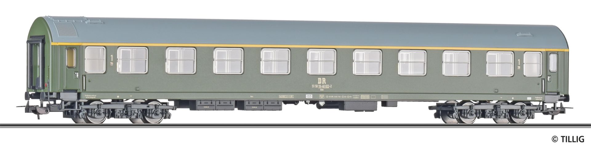 1st class passenger coach of the DR