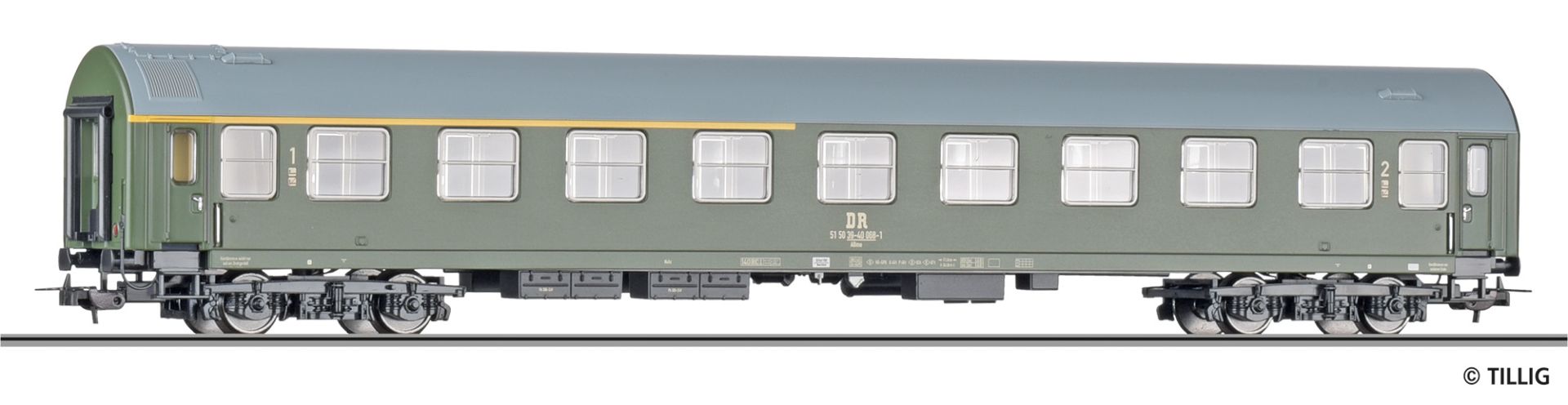 1st/2nd class passenger coach of the DR