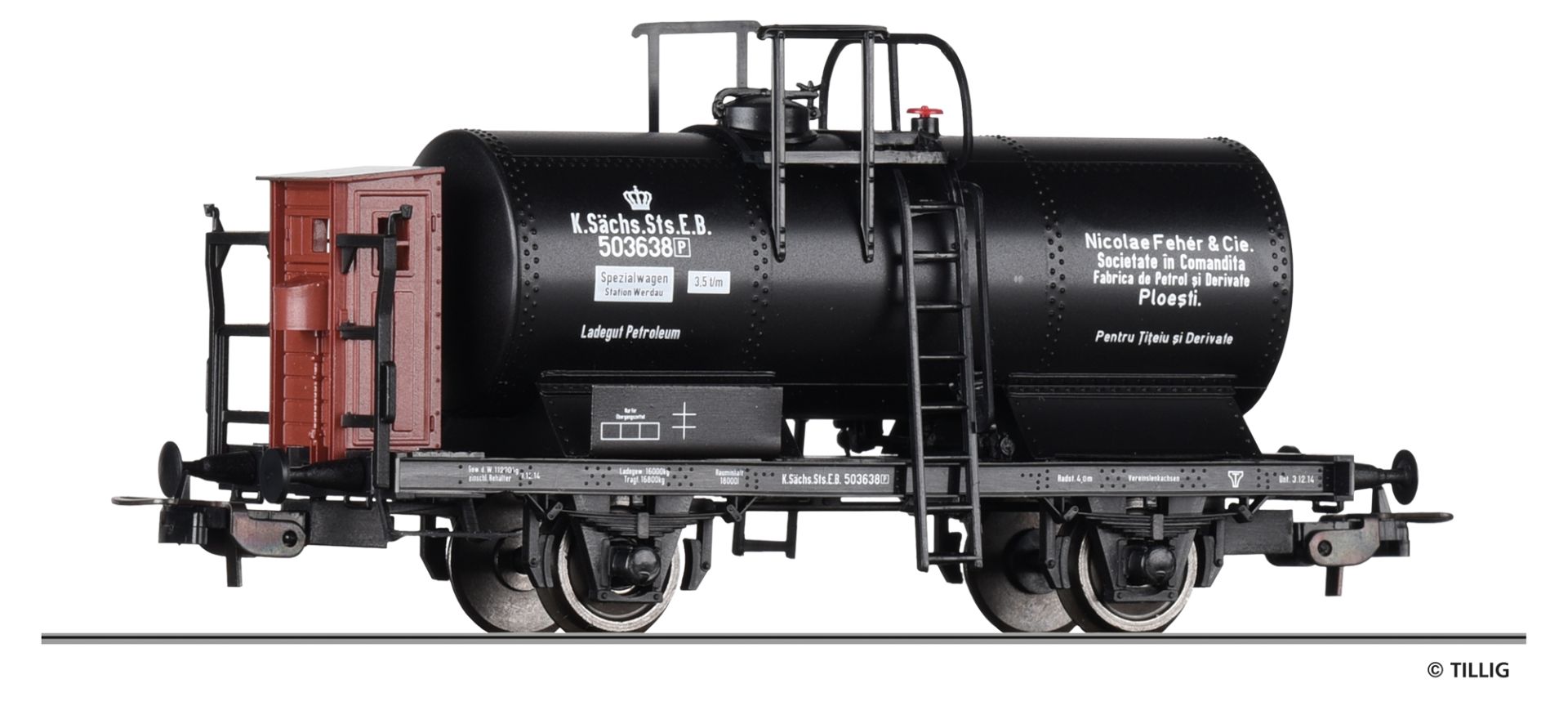 Tank car K.Sächs.Sts.E.B.