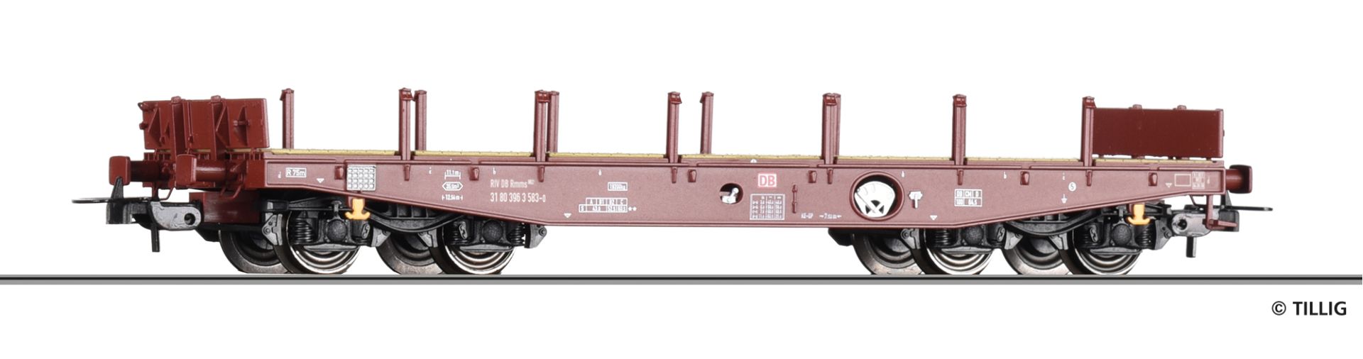 Schwerlastwagen der DB AG