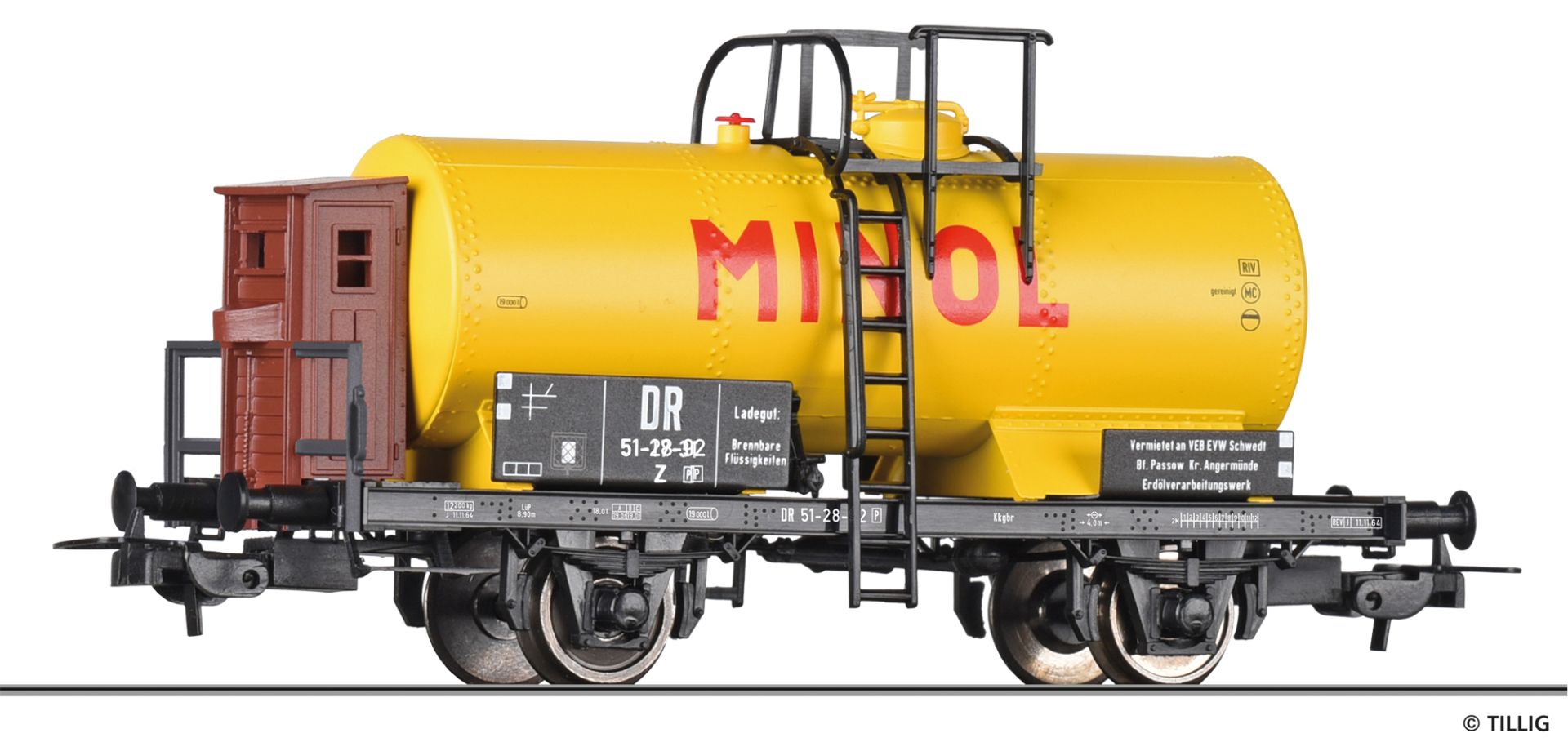 Kesselwagen „Minol“ DR