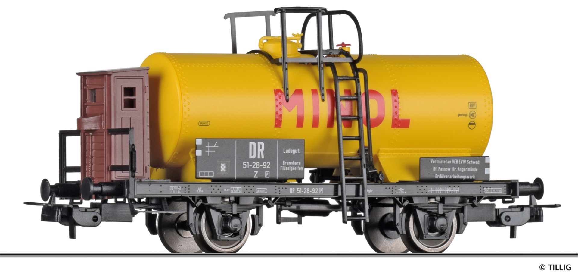 Kesselwagen „Minol“ DR