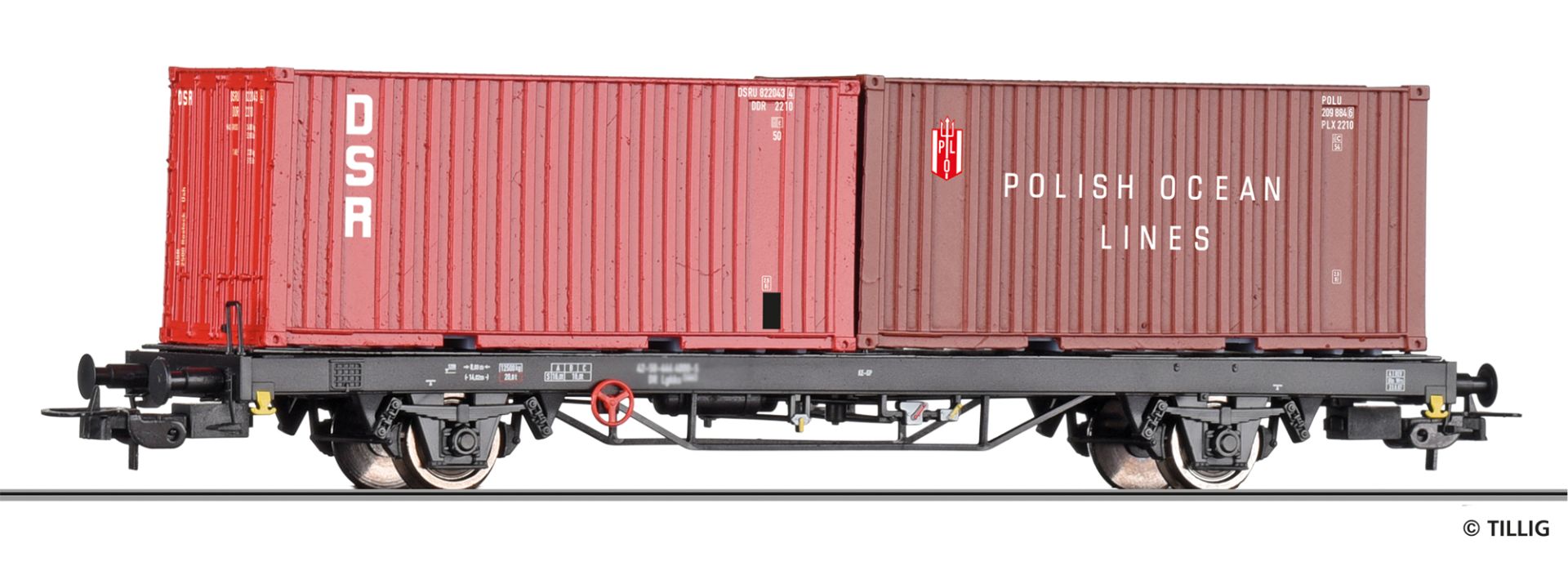 Containertragwagen Lgkks 4444 DR