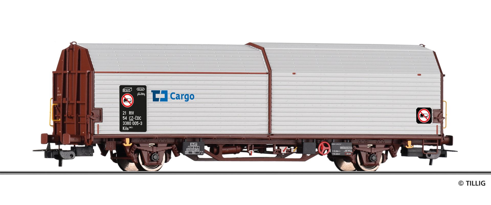 Haubenwagen Kils 245.1 ČD Cargo