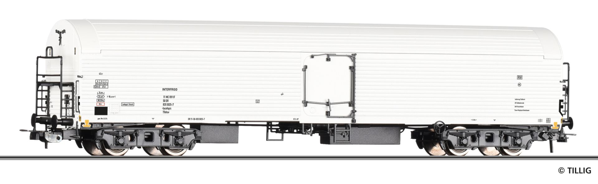 Eiskühlwagen Iacehqrs der DR