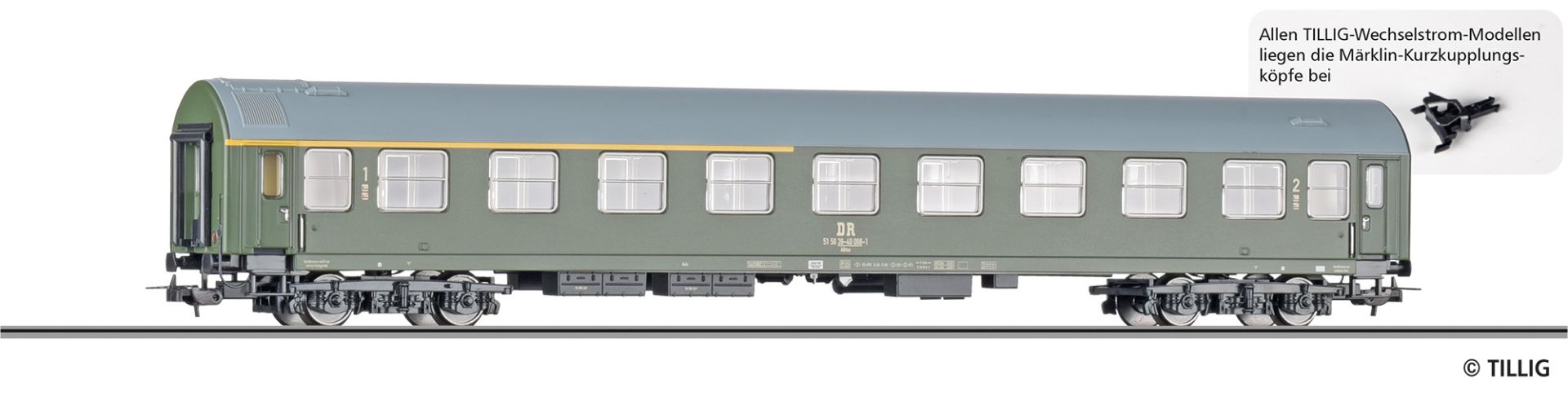 1st/2nd class passenger coach DR