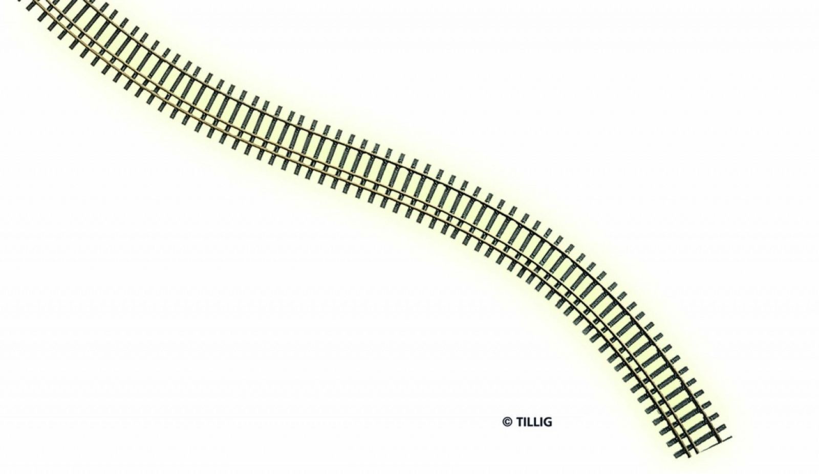 Three rail flexi-track