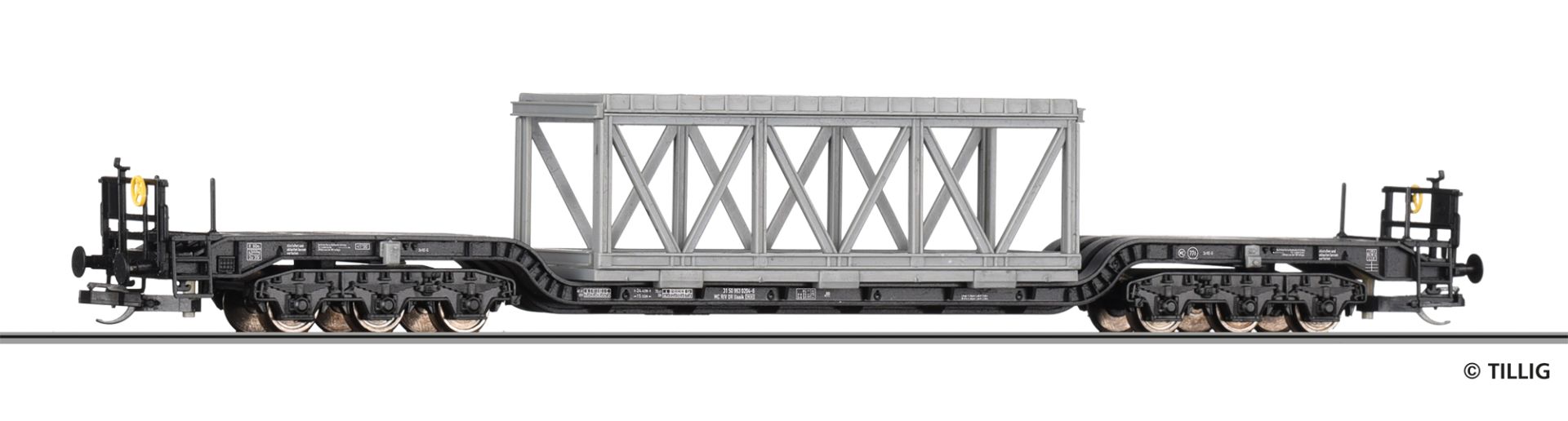 Low-loader wagon Uaai 9930 DR