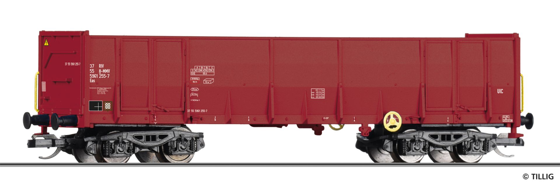 Offener Güterwagen Eas Magyar Magánvasút Zrt.