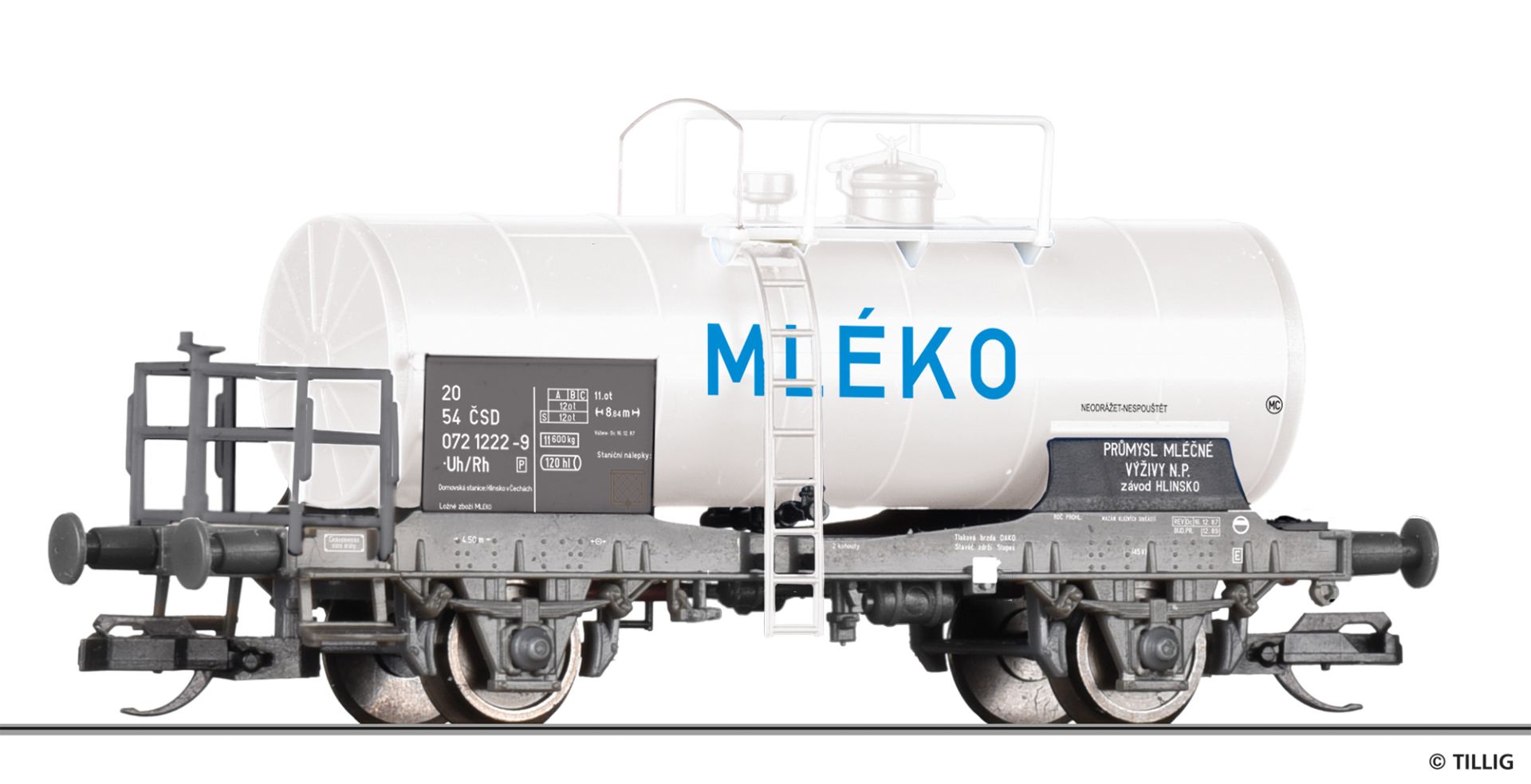 Tank car Uh “Mleko” ČSD