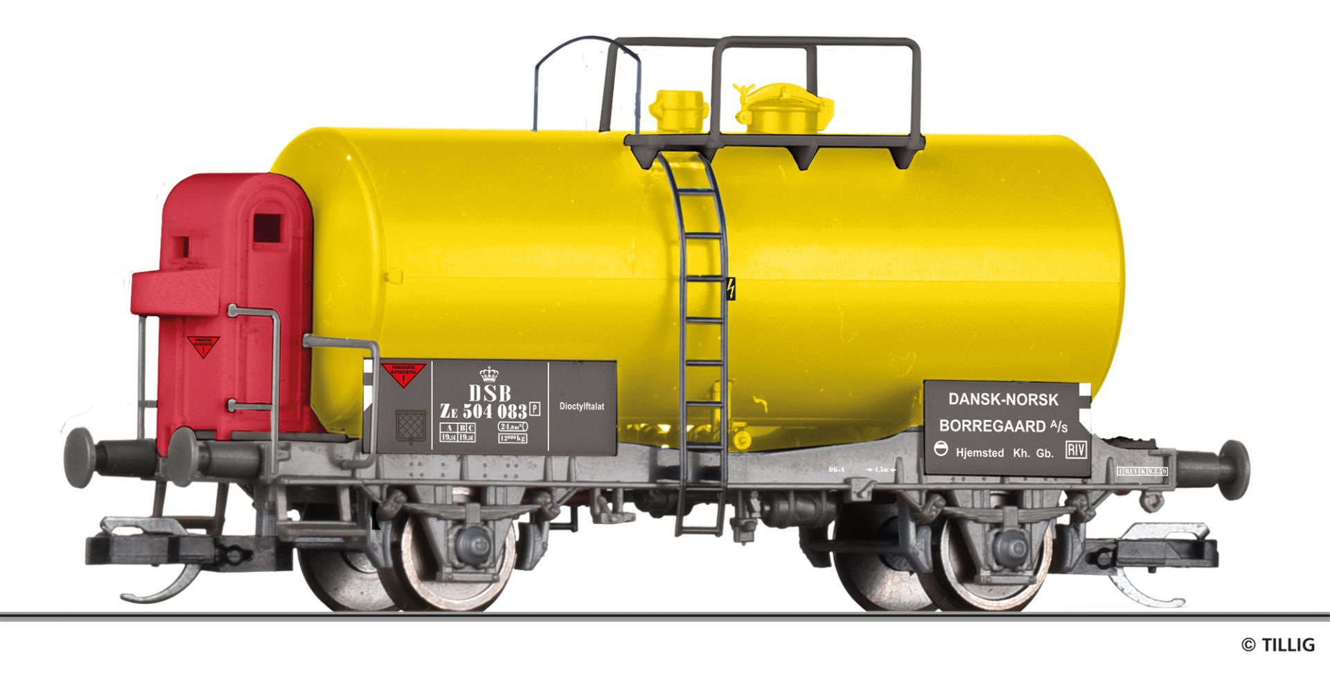 Kesselwagen Ze „Dansk-Norsk Borregaard“, DSB