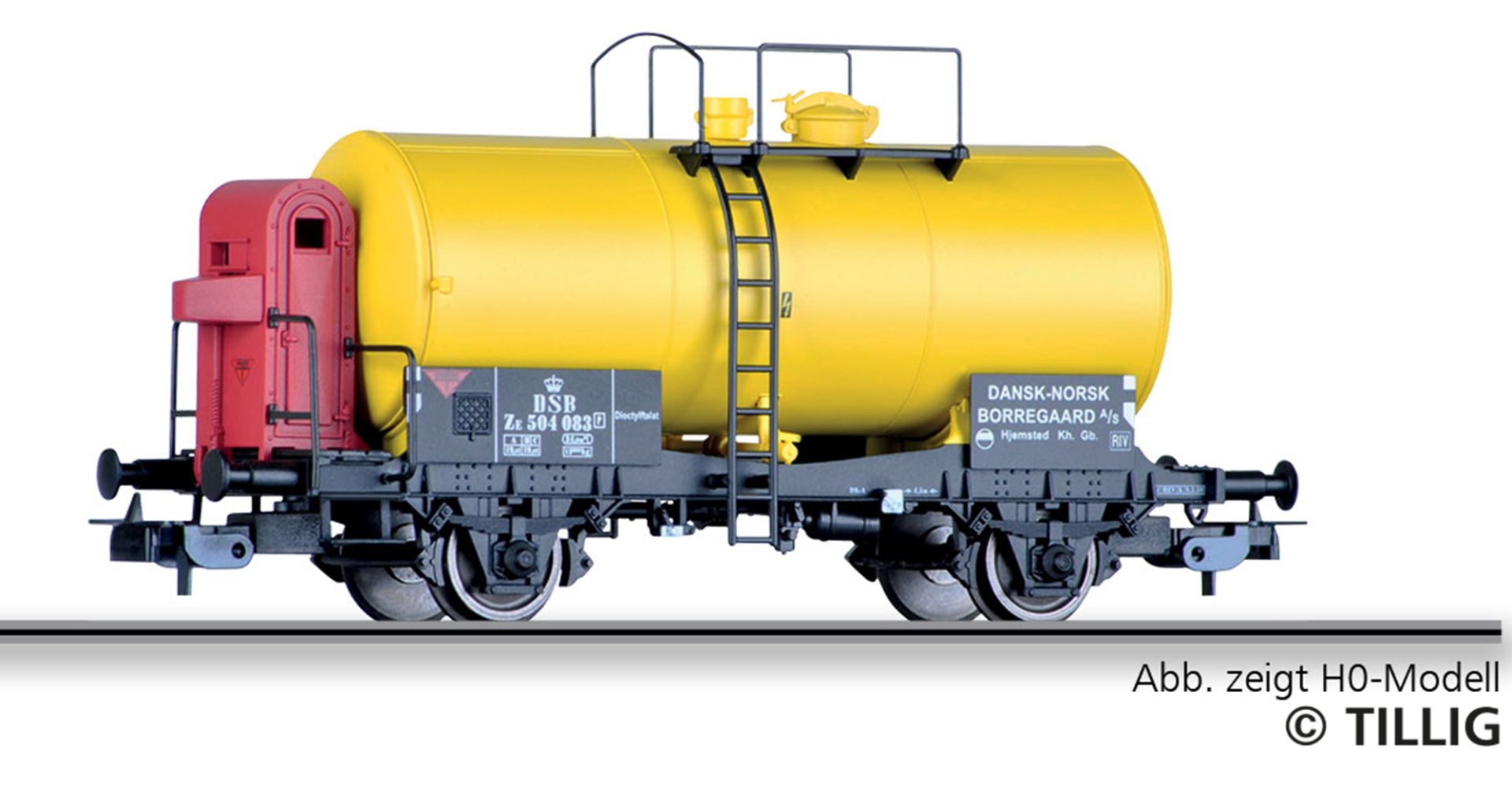 Kesselwagen Ze „Dansk-Norsk Borregaard“, DSB