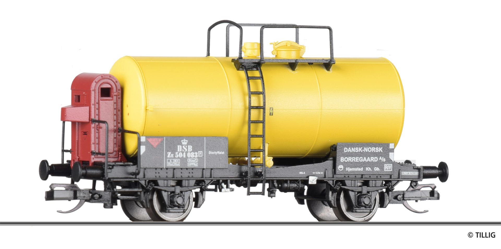 Kesselwagen Ze „Dansk-Norsk Borregaard“, DSB