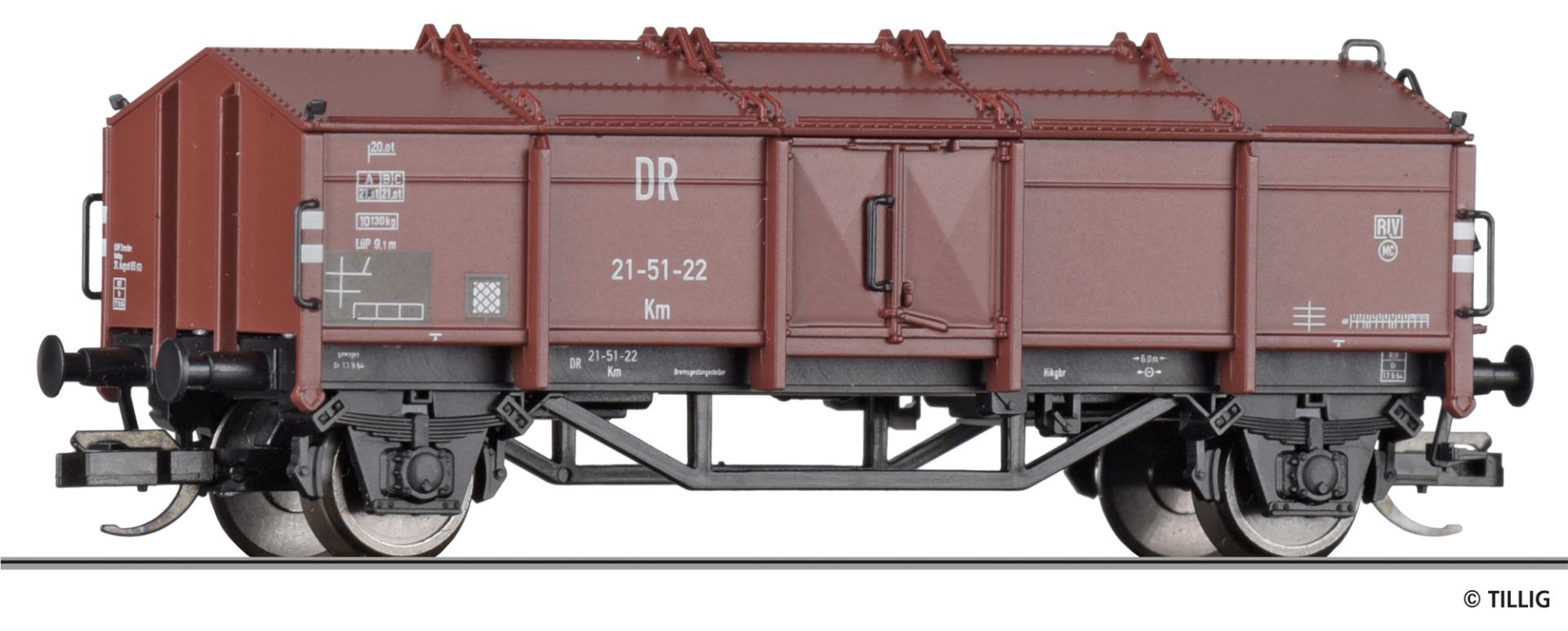 Hinged cover car Km DR