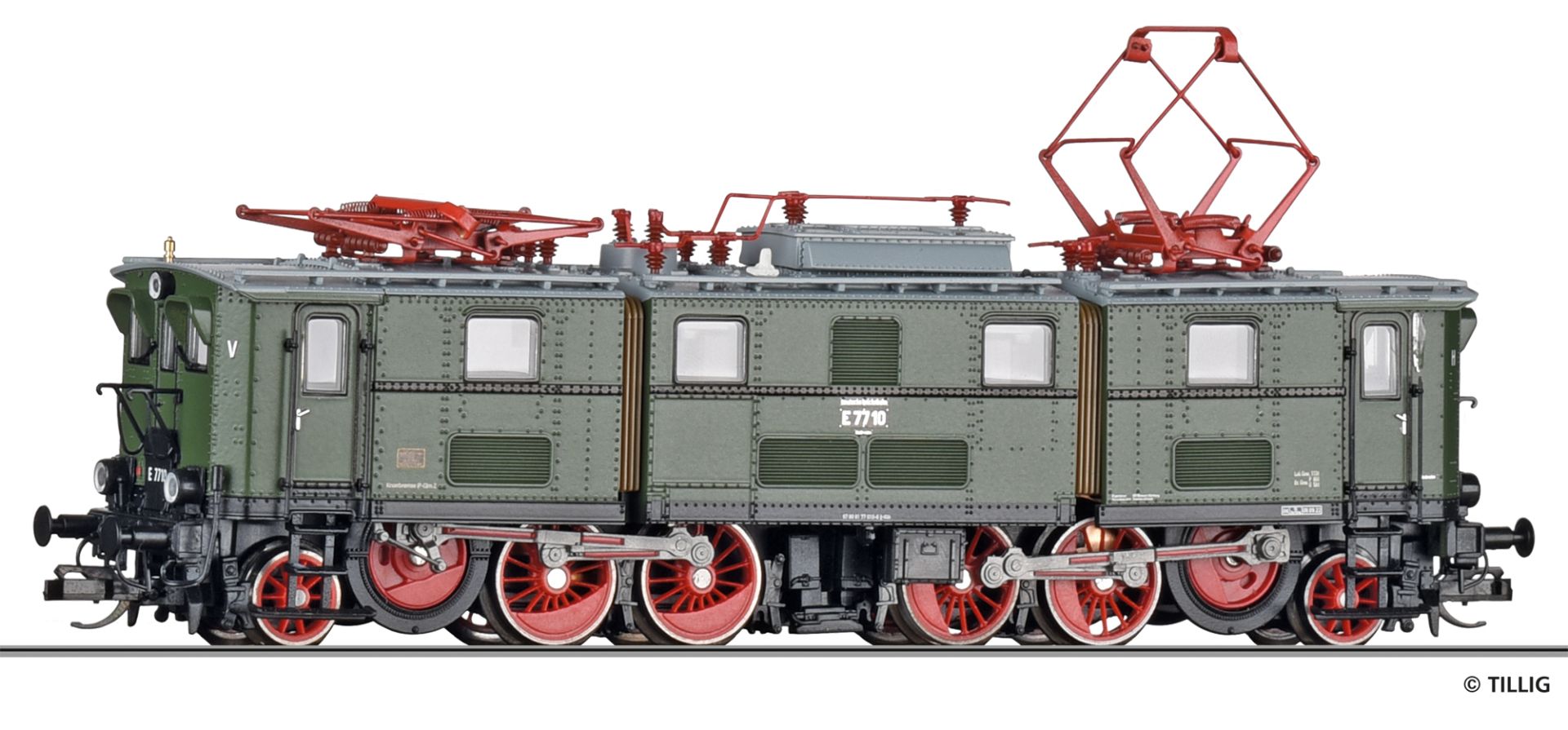 Electric locomotive Museum locomotive